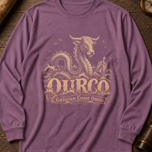 Urco Sea Beast Long Sleeve Shirt — Berry