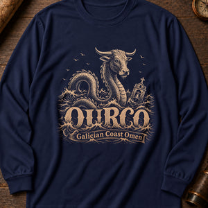 Urco Sea Beast Long Sleeve Shirt — True Navy