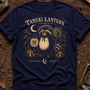 Tanuki Moon Lantern — true navy