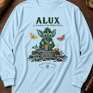 Alux Ruin Watcher Long Sleeve Shirt — Chambray