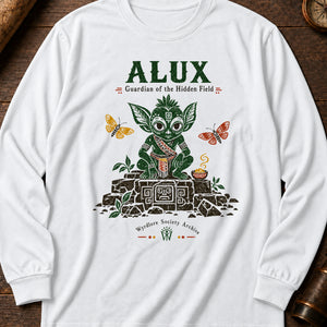 Alux Ruin Watcher Long Sleeve Shirt — White