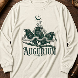 Corvid Augury Long Sleeve Shirt — Ivory