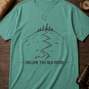 Follow The Old Paths — seafoam
