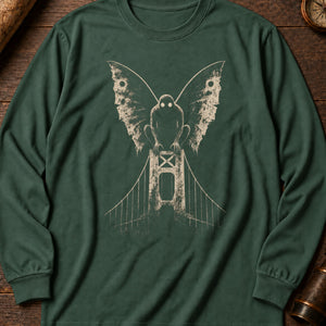 The Bridge Omen Long Sleeve Shirt — Blue Spruce
