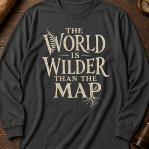 The Wilder World Long Sleeve Shirt — Pepper