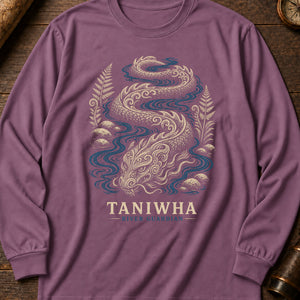 Taniwha River Long Sleeve Shirt — Berry