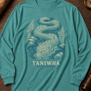 Taniwha River Long Sleeve Shirt — Seafoam