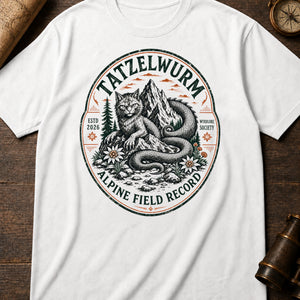 Tatzelwurm Crest — white