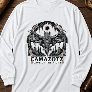 Camazotz Cave Long Sleeve Shirt — White