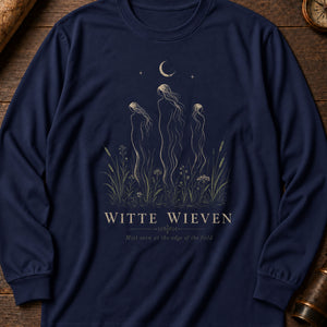 Witte Wieven Mist Long Sleeve Shirt — True Navy