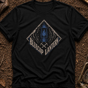Bluecap Lantern — black