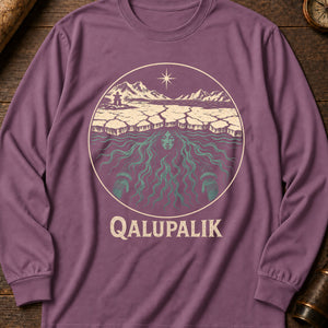 Qalupalik Ice Long Sleeve Shirt — Berry