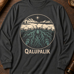 Qalupalik Ice Long Sleeve Shirt — Pepper