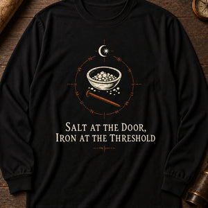 Salt & Iron Ward Long Sleeve Shirt — Black