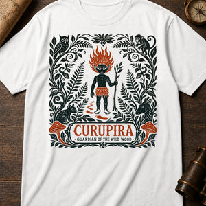 Curupira Backwards — white
