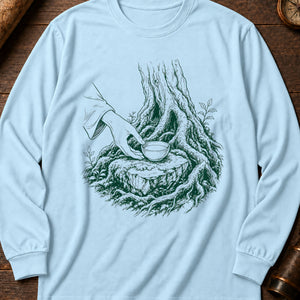 Fae Tithe Long Sleeve Shirt — Chambray