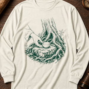Fae Tithe Long Sleeve Shirt — Ivory