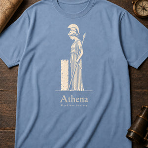 Mourning Athena Relief — blue jean