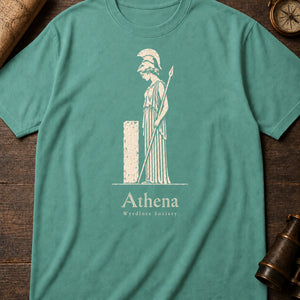Mourning Athena Relief — seafoam
