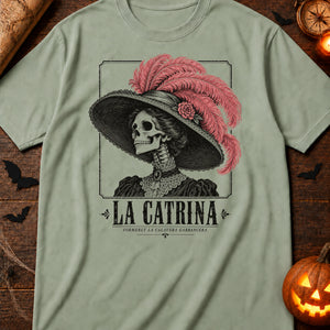 La Catrina plumed profile — bay