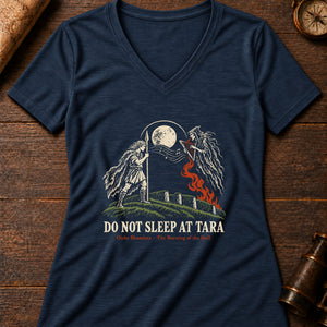 Aillén at Tara Women's V-Neck Tee — heather navy