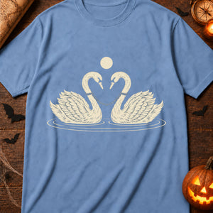 Caer's Chained Swans — blue jean