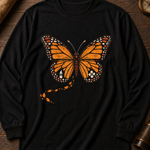 Monarch Soul Return Long Sleeve Shirt — Black