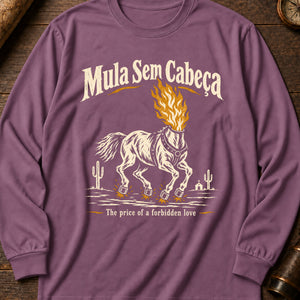 Mula Sem Cabeça Long Sleeve Shirt — Berry