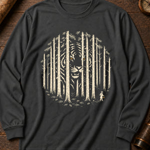 Jangsan Tiger Long Sleeve Shirt — Pepper