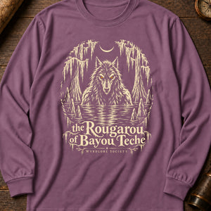 Rougarou Bayou Long Sleeve Shirt — Berry