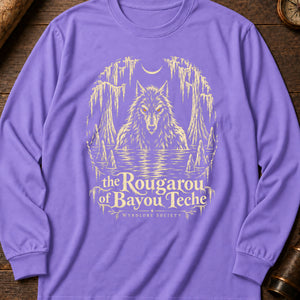 Rougarou Bayou Long Sleeve Shirt — Violet