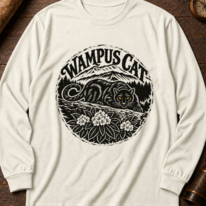 Wampus Cat Ridge Long Sleeve Shirt — Ivory