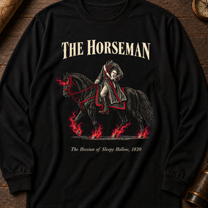 Headless Hessian Rider Long Sleeve Shirt — Black