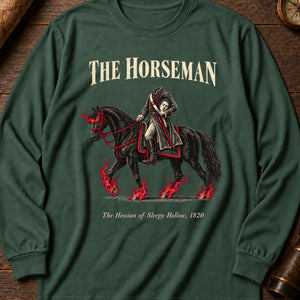 Headless Hessian Rider Long Sleeve Shirt — Blue Spruce