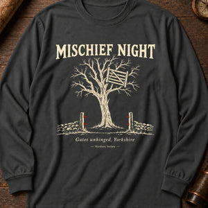 Mischief Night Gate Long Sleeve Shirt — Pepper