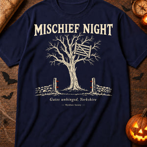 Mischief Night Gate — true navy