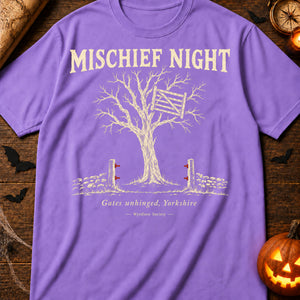 Mischief Night Gate — violet