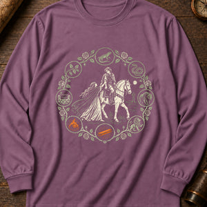 Tam Lin's Rescue Long Sleeve Shirt — Berry