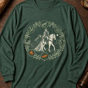Tam Lin's Rescue Long Sleeve Shirt — Blue Spruce