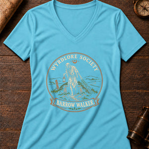 Barrow Walker Women's V-Neck Tee — turquoise