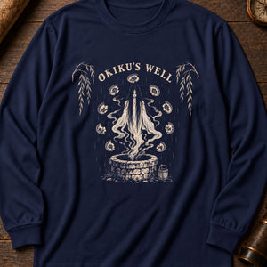 Okiku's Well Long Sleeve Shirt — True Navy