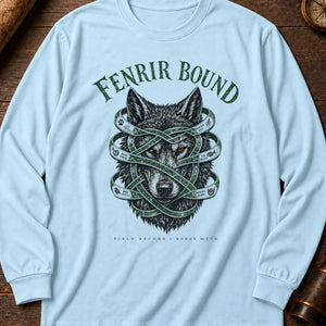 Fenrir Bound Long Sleeve Shirt — Chambray