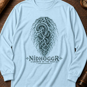 Nidhogg Root Gnawer Long Sleeve Shirt — Chambray