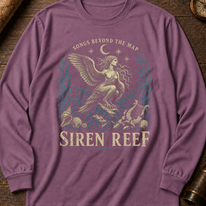 Siren Reef Long Sleeve Shirt — Berry