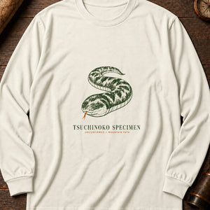 Tsuchinoko Specimen Long Sleeve Shirt — Ivory