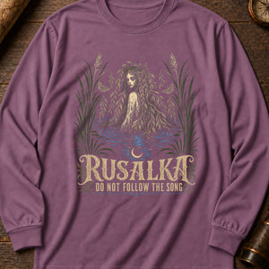 Rusalka Reeds Long Sleeve Shirt — Berry