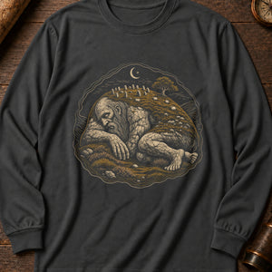 Firbolg Hill Giant Long Sleeve Shirt — Pepper