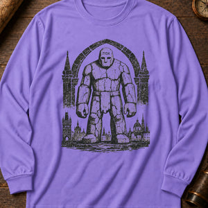 Prague Golem Long Sleeve Shirt — Violet