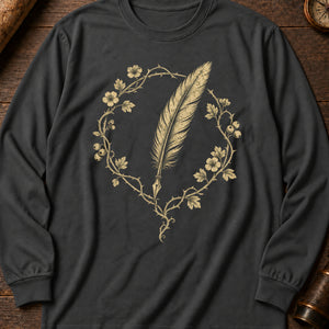 Hedgerow Scribe Long Sleeve Shirt — Pepper