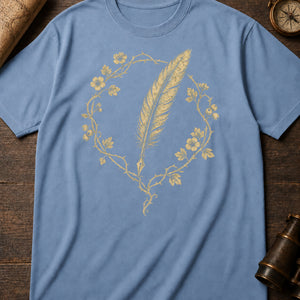 Hedgerow Scribe — blue jean